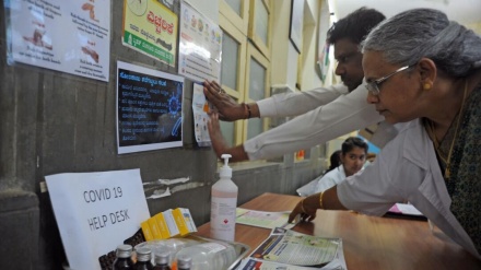 ہندوستان میں کورونا سے یومیہ متاثرین میں نمایاں کمی 