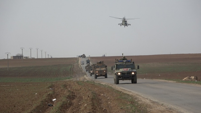 Bakûrê Sûriyê - 40`emîn Dewriyeya Rûsya-Tirkiyê li rojavayê Dirbêsiyê pêk hat