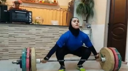 بانگێشتنی خاتونی کێش ھەڵگری کورد بۆ ئوردوی تیپی نیشتیمانی