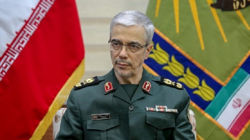 ایران کی حالیہ فوجی مشقوں سے دشمن مایوس ہو گیا: جنرل باقری