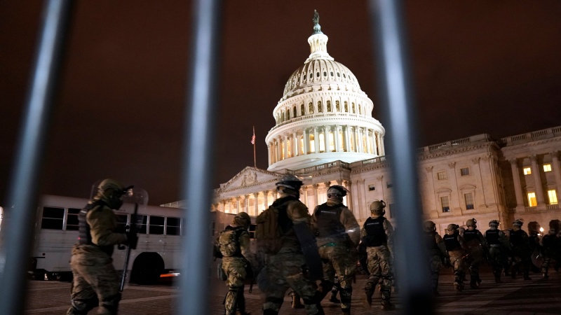 Pred inauguraciju Bidena, američki Kongres poput vojne utvrde