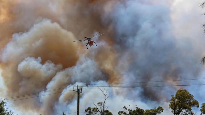 آسٹریلیا میں ہولناک آتشز‍دگی