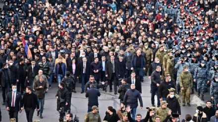 ارمینیا میں فوجی بغاوت کی سگبگاہٹ+ ویڈیو