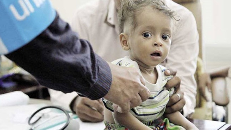 یمنی نونہالوں پر آل سعود قبیلے کا قہر، چار لاکھ بچے موت کے نشانے پر