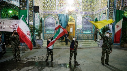 زایەڵەی بانگی «اللە اکبر» لە ئێرانی ئیسلامی لە شەوی یەوموڵڵای ٢٢ی ڕێبەندان