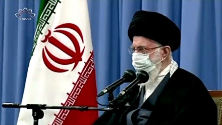 رہبر انقلاب اسلامی کا خطاب ، ایٹمی معاملے میں ایران کے ٹھوس اصولی موقف کا بیان 