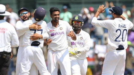 ٹیسٹ میچ میں انگلینڈ پر ہندوستان کی فتح