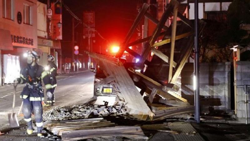  جاپان میں 7.3 شدت کے زلزلے سے مشرقی ساحلی علاقہ لرز اٹھا