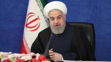 ڕۆحانی: خۆڕاگریی گەلی مەزنی ئێران و تەگبیری دەوڵەت بووە ھۆی شگست ھێنانی ترەمپ