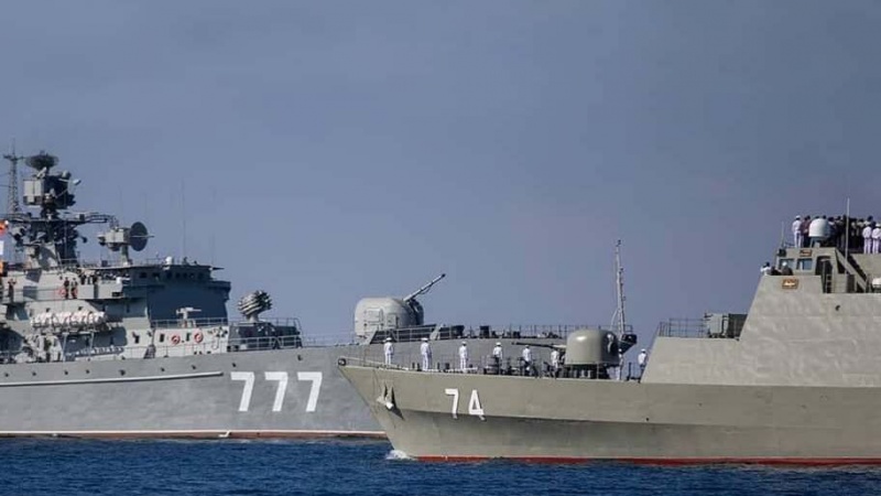 Ruska flotila ušla u iranske vode radi zajedničkog manevra