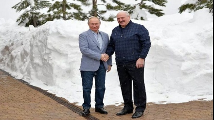 Putinlə Lukaşenkonun Soçidəki görüşü altı saatdan çox davam edib