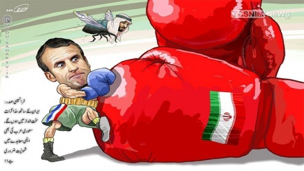 فرانسیسی صدر کی ڈائلوگ بازی ۔ کارٹون