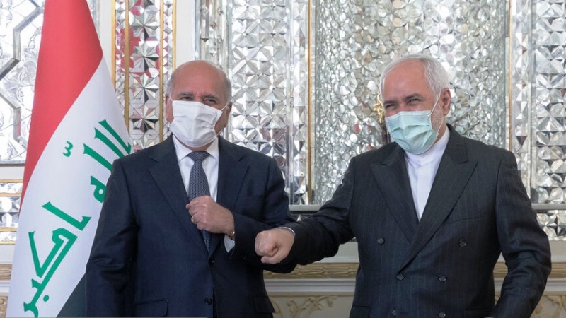 ایران اور عراق کے وزرائے خارجہ کی ملاقات  