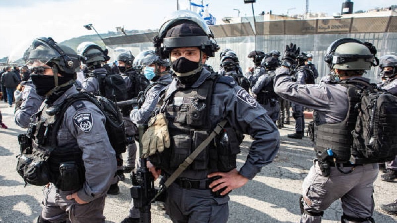 Sionist rejim polisi Ummulfəhmdə etirazçılara hücum edib