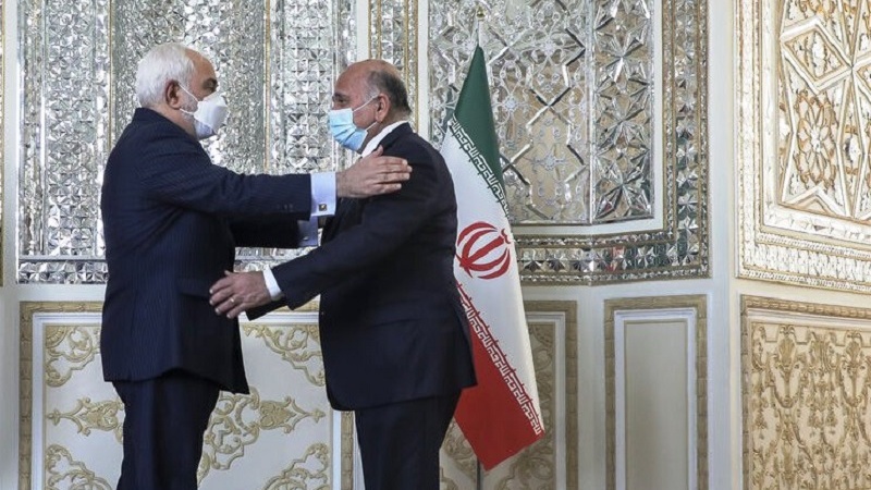 ایران و عراق کے وزرائے خارجہ کی ملاقات 