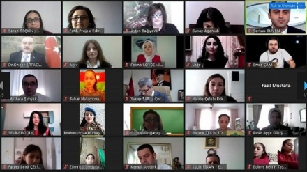 Türkiyə və Azərbaycan Respublikasının müəllim və şagirdləri arasında virtual görüş olub