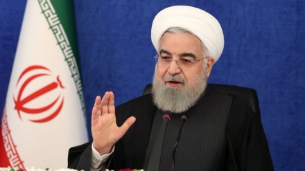 امریکی حکام کا اعتراف شکست  ایرانی عوام کی فتح ہے ، صدر حسن روحانی
