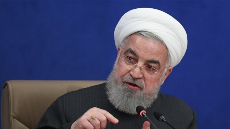 ایرانی قوم کے خلاف پابندیوں کا جاری رہنا ایک غیر انسانی اقدام ہے: صدر روحانی