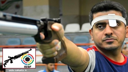 رائفل شوٹنگ کی عالمی درجہ بندی، ایرانی کھلاڑی چوتھے نمبر پر 