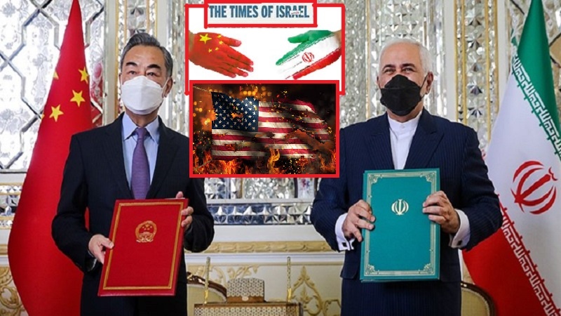 ایران چین معاہدے نے امریکی منصوبوں کو خاک میں ملادیا ہے، امریکی ذرائع ابلاغ 