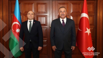 Çavuşoğlu Azərbaycan Respublikasının mədəniyyət naziri ilə görüşüb