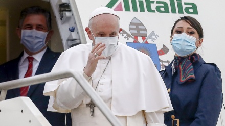  Papa Francis di koşka Serokomariya Iraqê de bi Berhem Salih re civiya