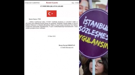 Bi fermana Erdoxên: Tirkiye ji konvansiyona Stenbolê jibo pêşîlêgirtin ji tundiya dijî jinan derket