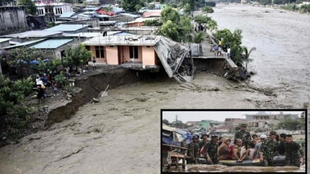انڈونیشیا اور مشرقی تیمور میں سیلاب کی تباہ کاریاں