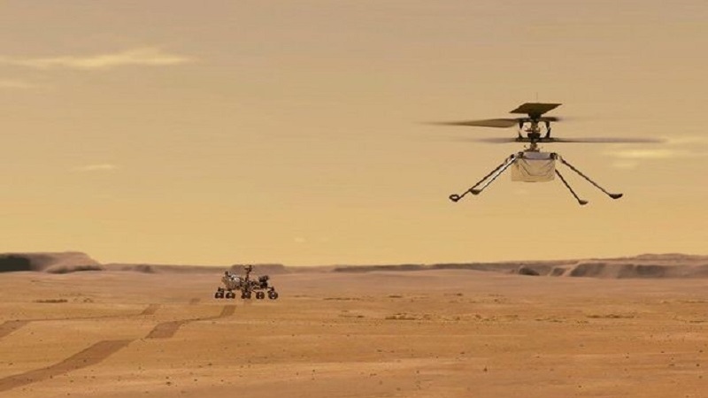İnsanlıq adına böyük addım: Marsda bəşəriyyət tarixinin ilk sınaq uçuşu həyata keçirildi