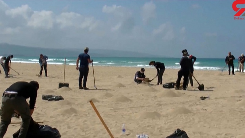 Sionist rejimin Livan sahillərində törətdiyi neft çirklənmələri