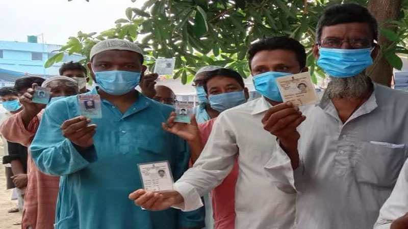 ہندوستان کی ریاست مغربی میں سخت حفاظتی انتظامات میں ووٹنگ