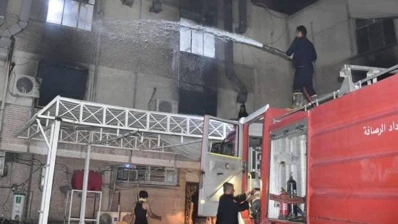U velikom požaru poginulo 27 osoba na Covid odjelu bolnice u Bagdadu