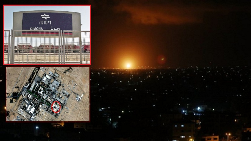 اسرائیل کی ڈیمونا ایٹمی تنصیبات کے قریب دھماکہ 