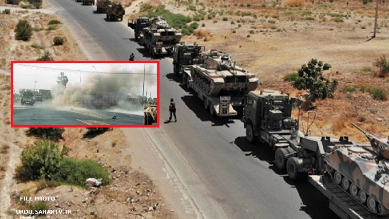  عراق، صوبہ صلاح الدین میں ایک اور فوجی کاروان پر حملہ