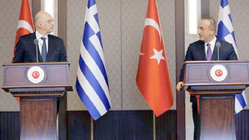 ترکی اور یونان کے درمیان کشیدگی