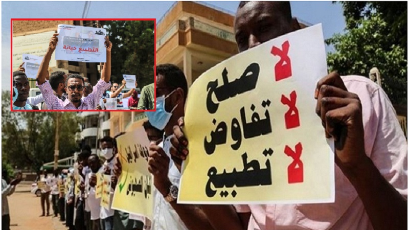 سوڈان اسرائیل تعلقات نامنظور