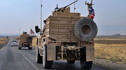 امریکی دہشتگردوں کا کاروان شام سے عراق پہنچا