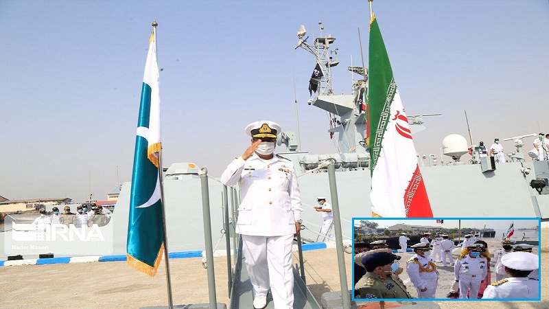 بحری سیکورٹی کے لئے ایران و پاکستان کے درمیان فوجی تعاون 