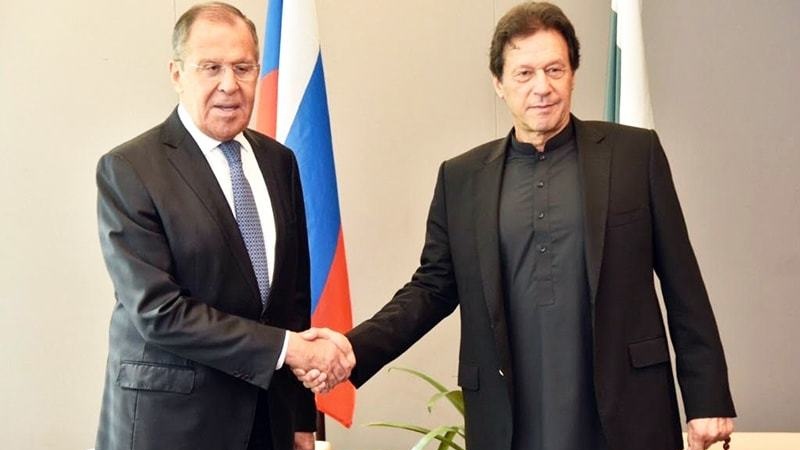  پاکستان روس کے ساتھ تعلقات کا فروغ چاہتا ہے،عمران خان 