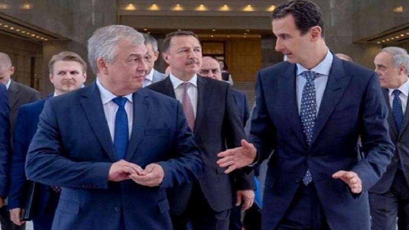 روسی صدر کے خصوصی ایلچی کی شامی صدر سے ملاقات 