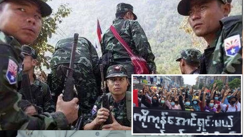 میانمار، مخالفین نے فوجی اڈے پر قبضہ کرلیا