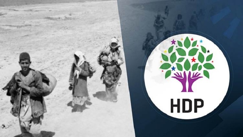 HDP: 106 sal e Tirkiye ji rûbirûbûna jenosîda Ermenî direve 