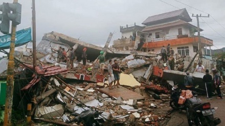 انڈونیشیا میں زلزلے کا تازہ ویڈیو