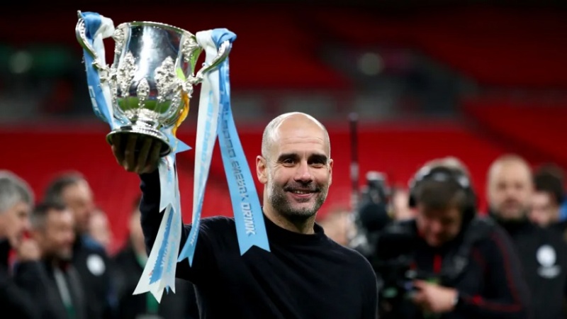 Pep Guardiola; Di 14 salan de 31 kûpa û ber bi lûtkeyê ve