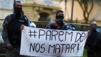 Braziliyada irqçilik və polis qəddarlığına qarşı etiraz