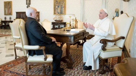 پاپ فرانسیس سے ایران کے وزیر خارجہ کی ملاقات