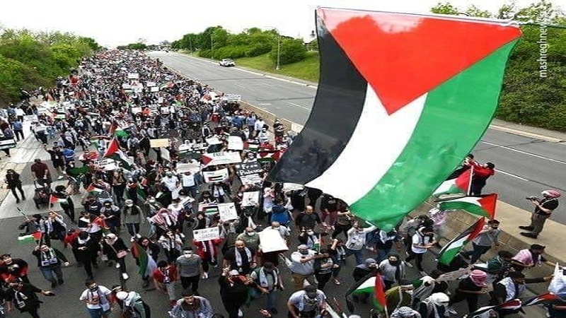 Amerikada anti-sionist aksiya keçirilib