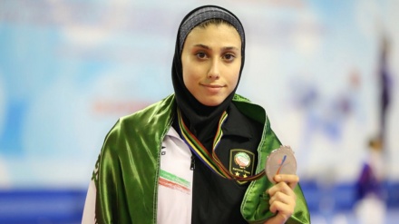 ایران کی خاتون کھلاڑی ٹوکیو اولمپک میں پہنچ گئی