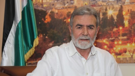 شہید سلیمانی اب بھی ہمارے کمانڈر ہیں: جہاد اسلامی فلسطین کے سربراہ کا بیان 