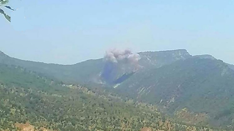 Balafirên Artêşa Tirkiyê çar gundên Duhokê bombebaran kirin 